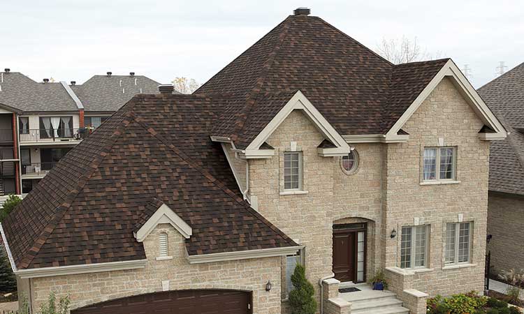 Everest 42 roofing installed on a house